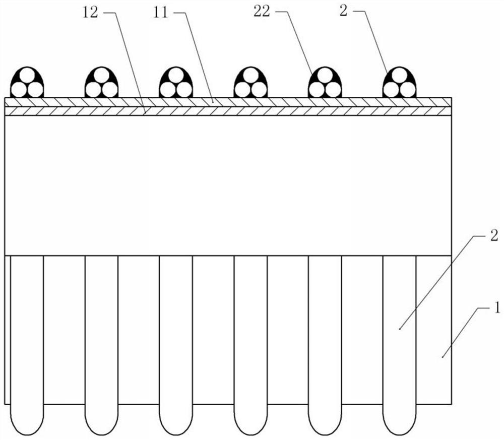 High-strength drain pipe