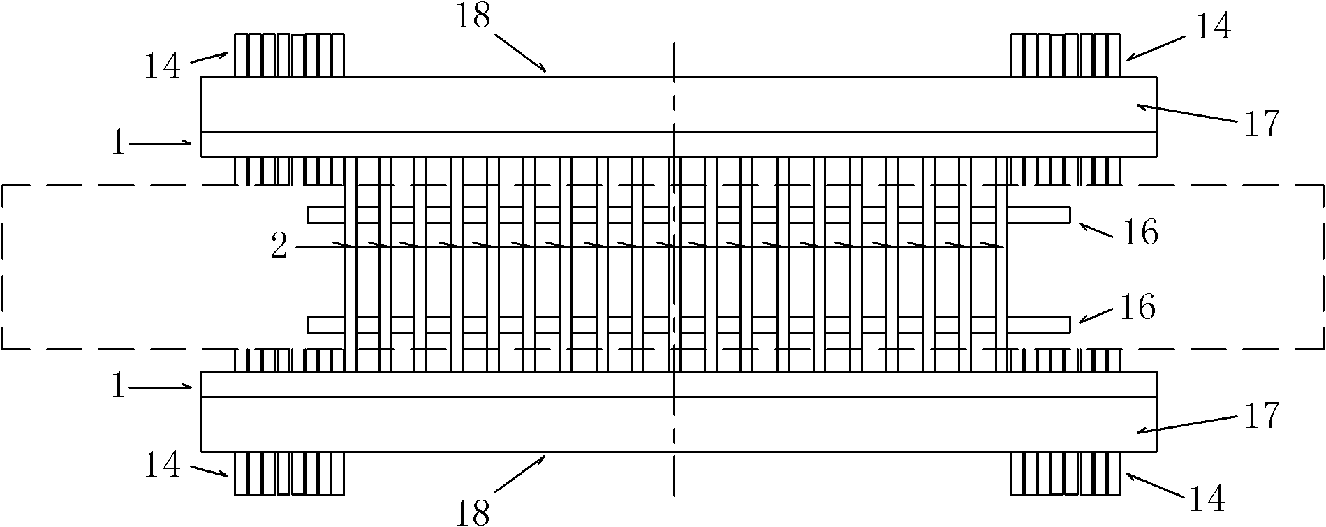 Method for constructing overpass gate-type pier spanning over electrified railway