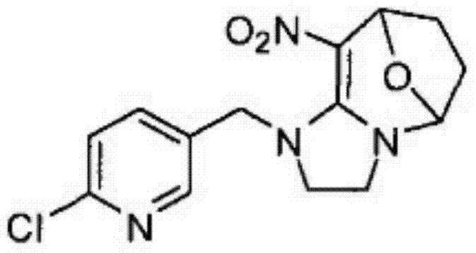 Ultralow-volume solution containing cycloxaprid and esbiothrin pesticide