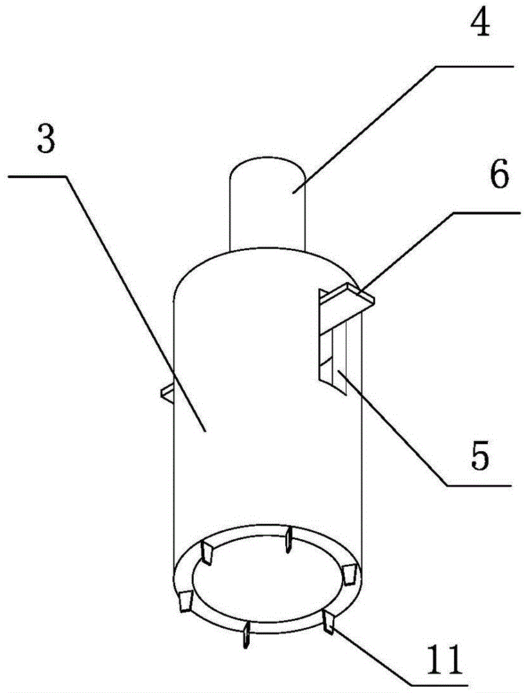 Hand drill type donkey skin sample sampling device