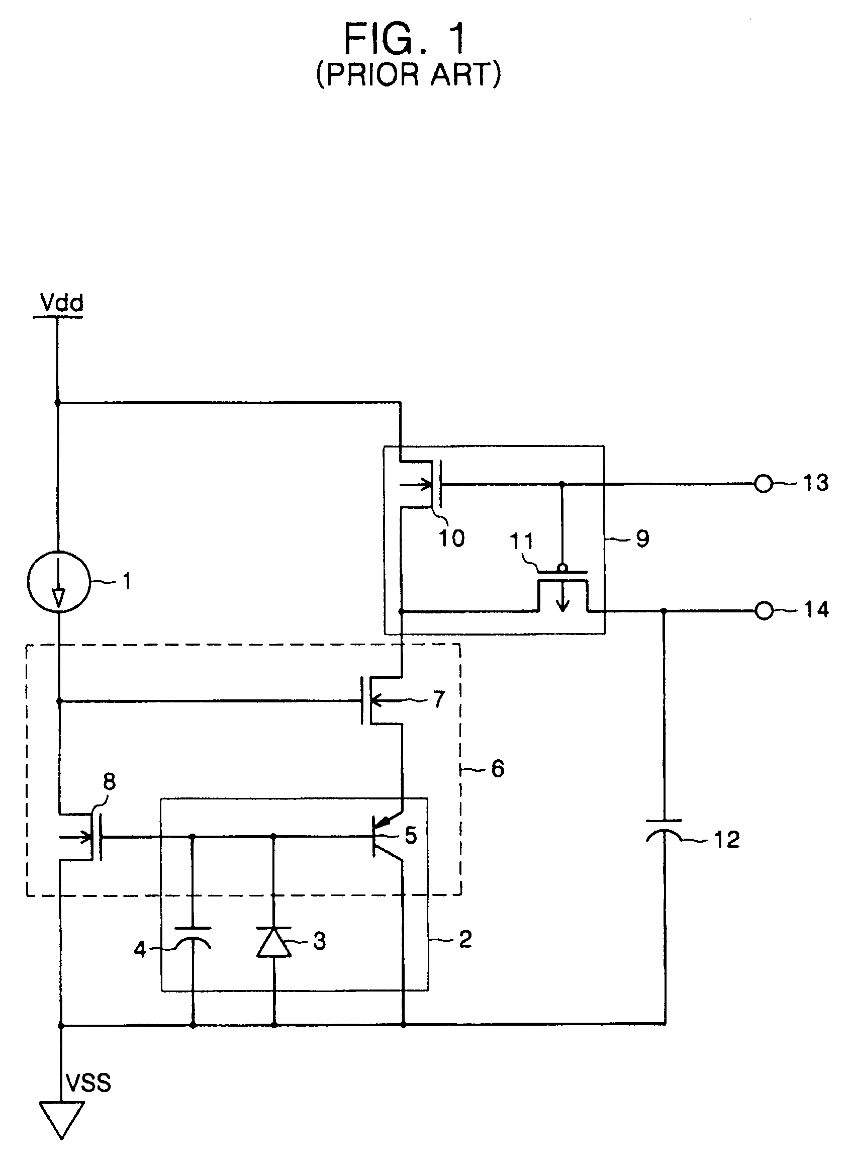 Photocurrent sensing circuit having stabilized feedback loop