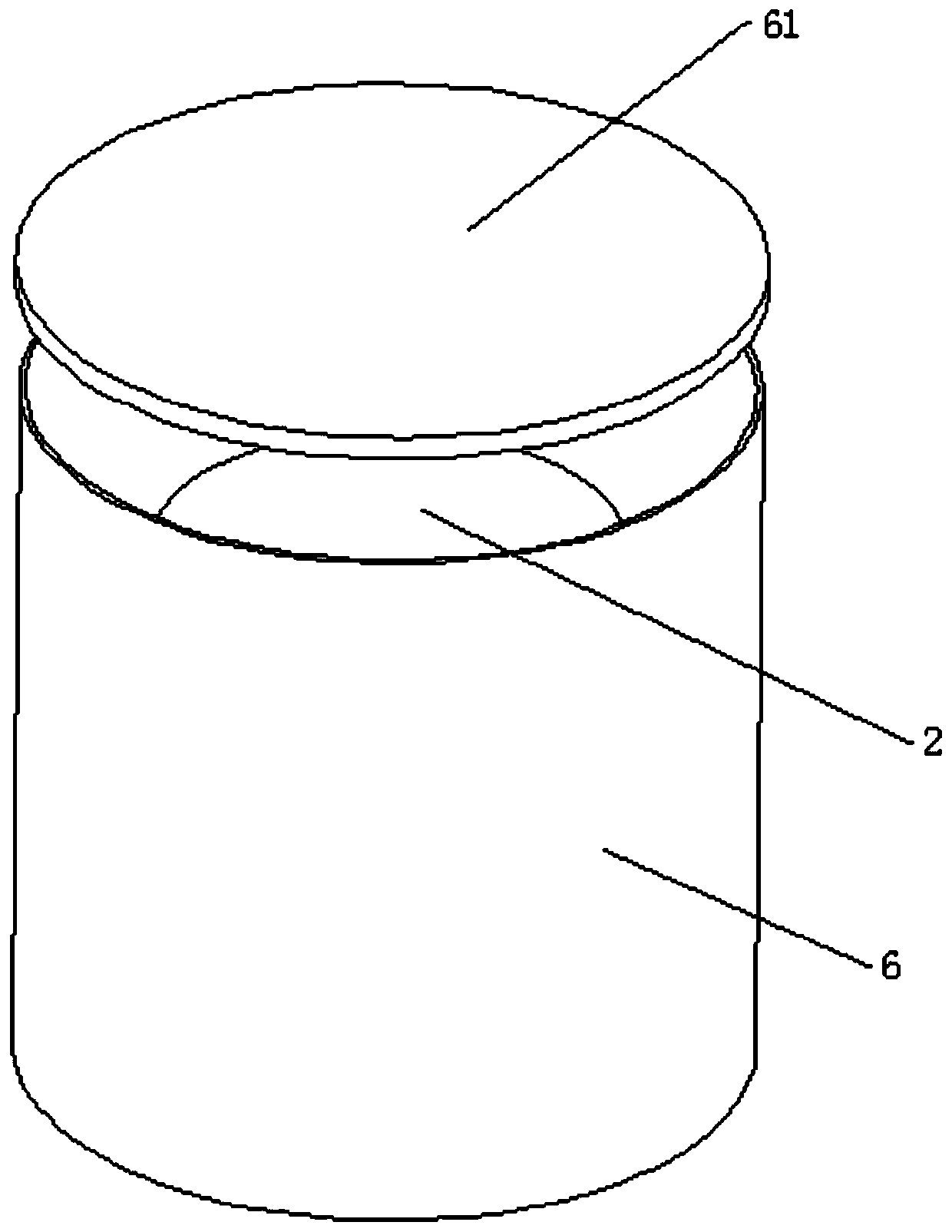 Gadolinium oxysulfide powder for X-ray detection and preparation method of scintillation ceramic