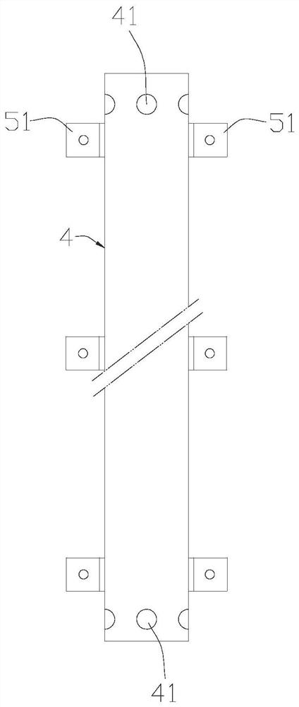 Installation method of nuclear power station seawater liquid level measuring instrument