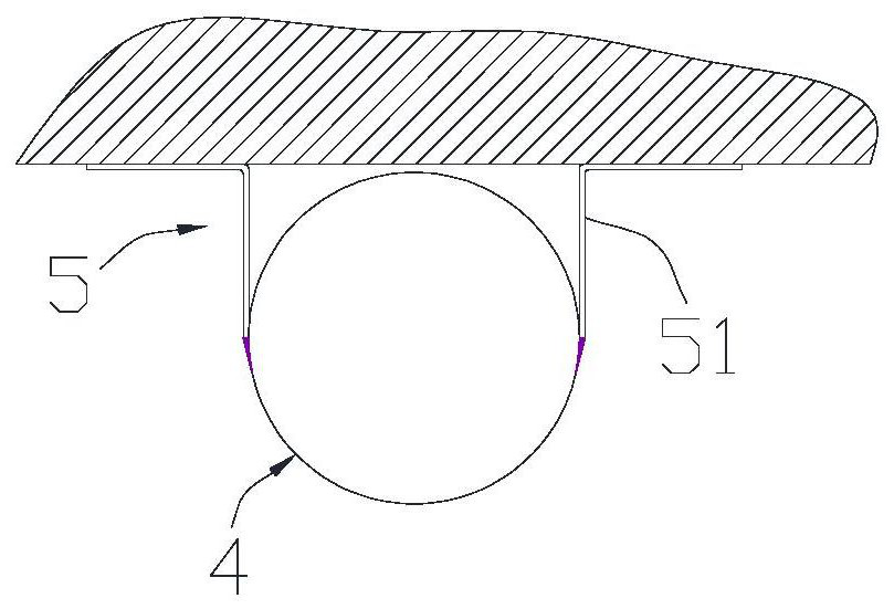 Installation method of nuclear power station seawater liquid level measuring instrument