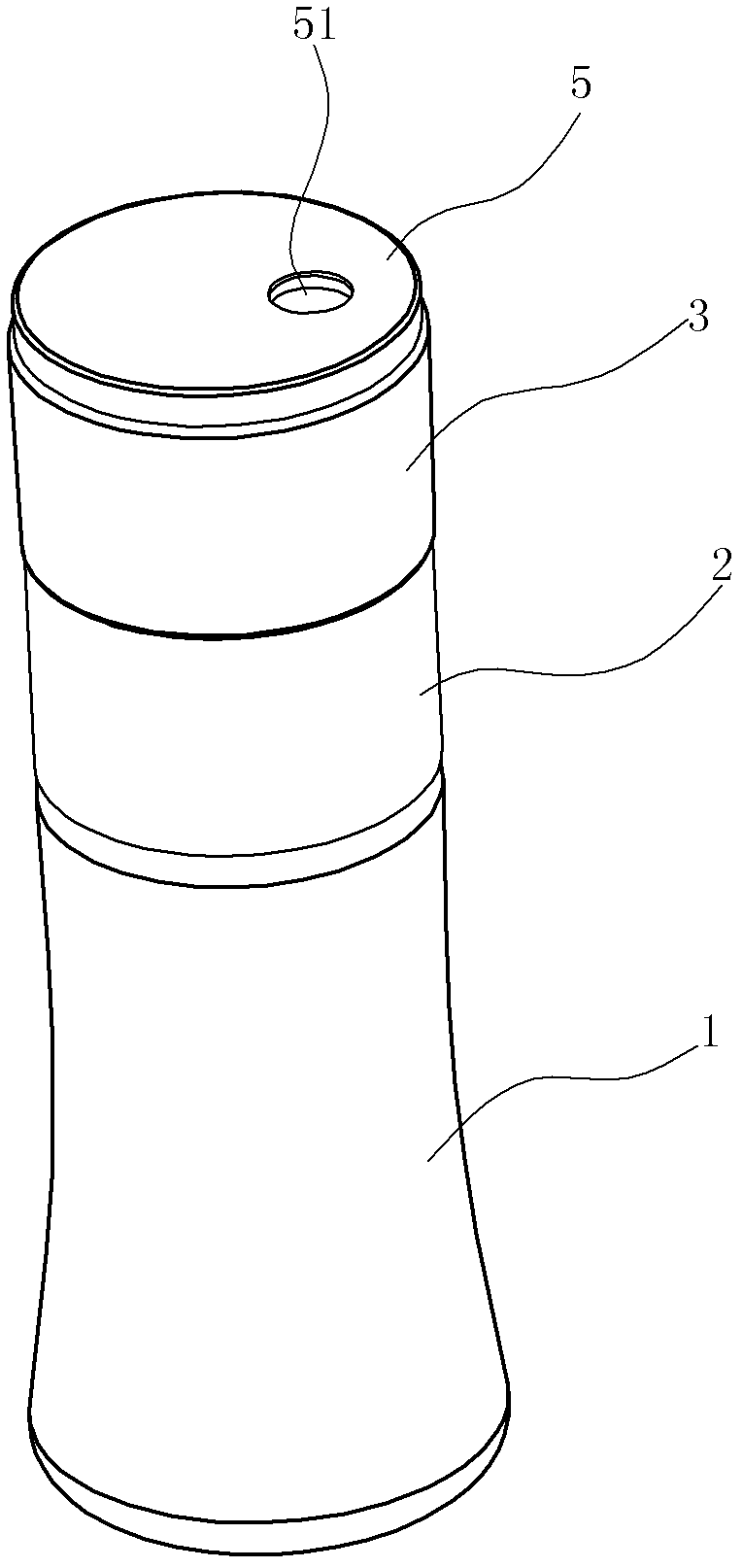 Batchmeter structure