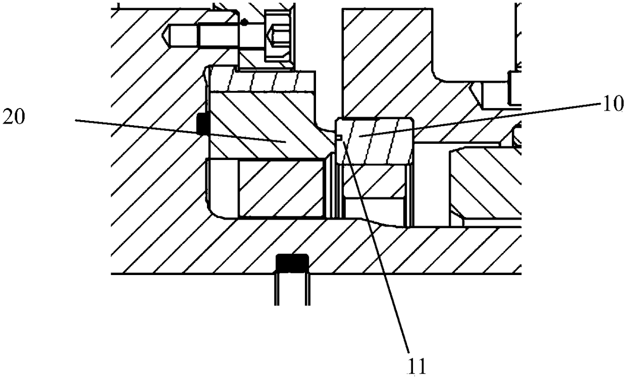 Hydrodynamic mechanical seal surface structure