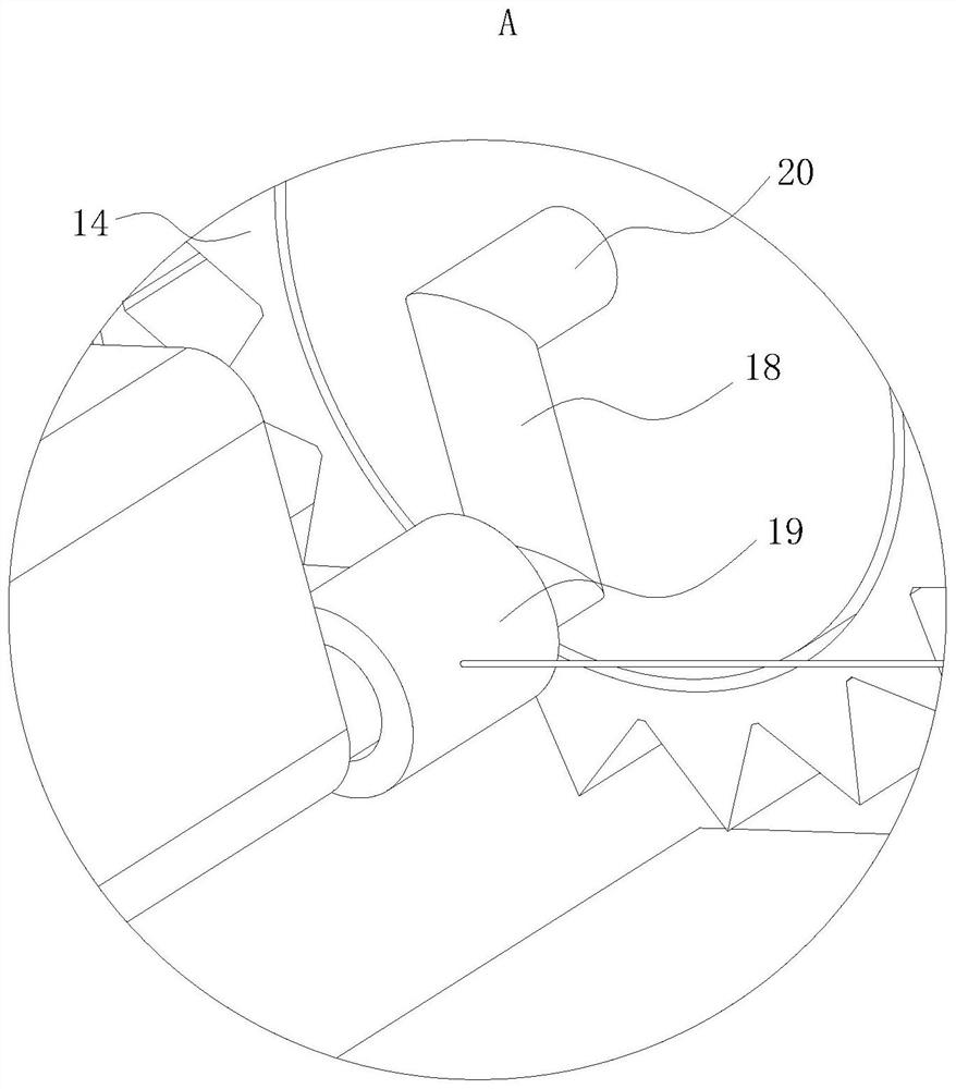 Rubber internal mixing device