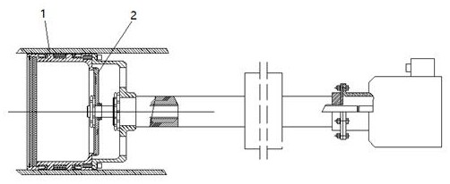 Movable check valve of filter press