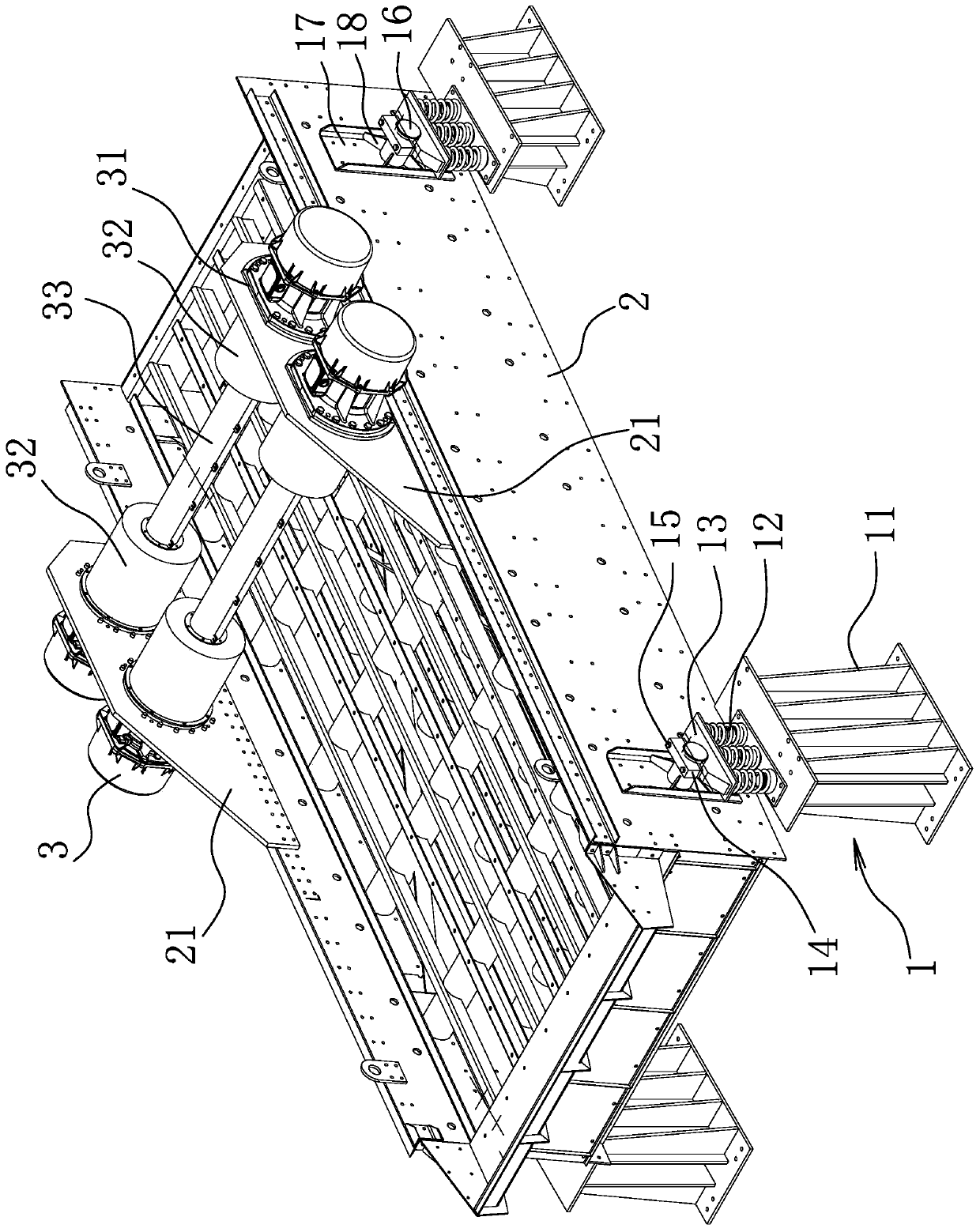 Oil-free direct-driven vibrating screen