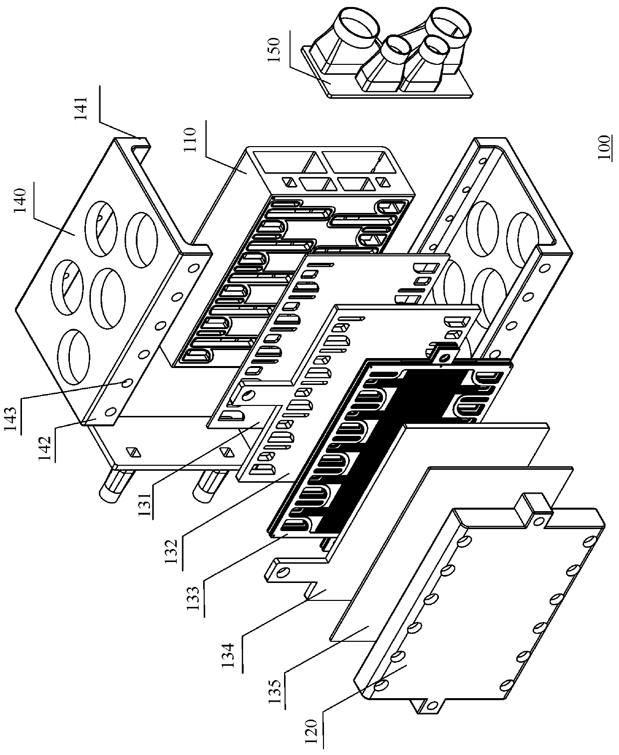 Fuel cell and bipolar plate and bipolar plate assembly for fuel cell