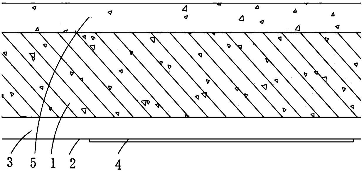 Floor split joint ventilating pipe structure and ventilating structure