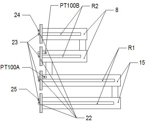 A kind of energy-saving and environment-friendly movable electric heating tank and heating method thereof