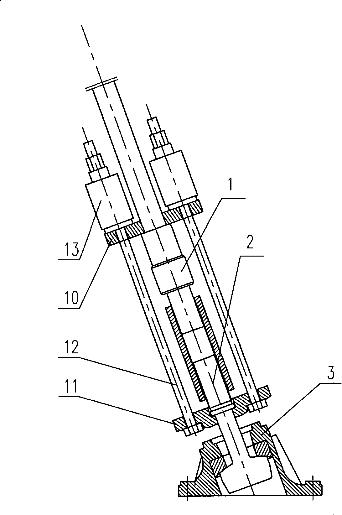 Suspension cable of space cable rope structure