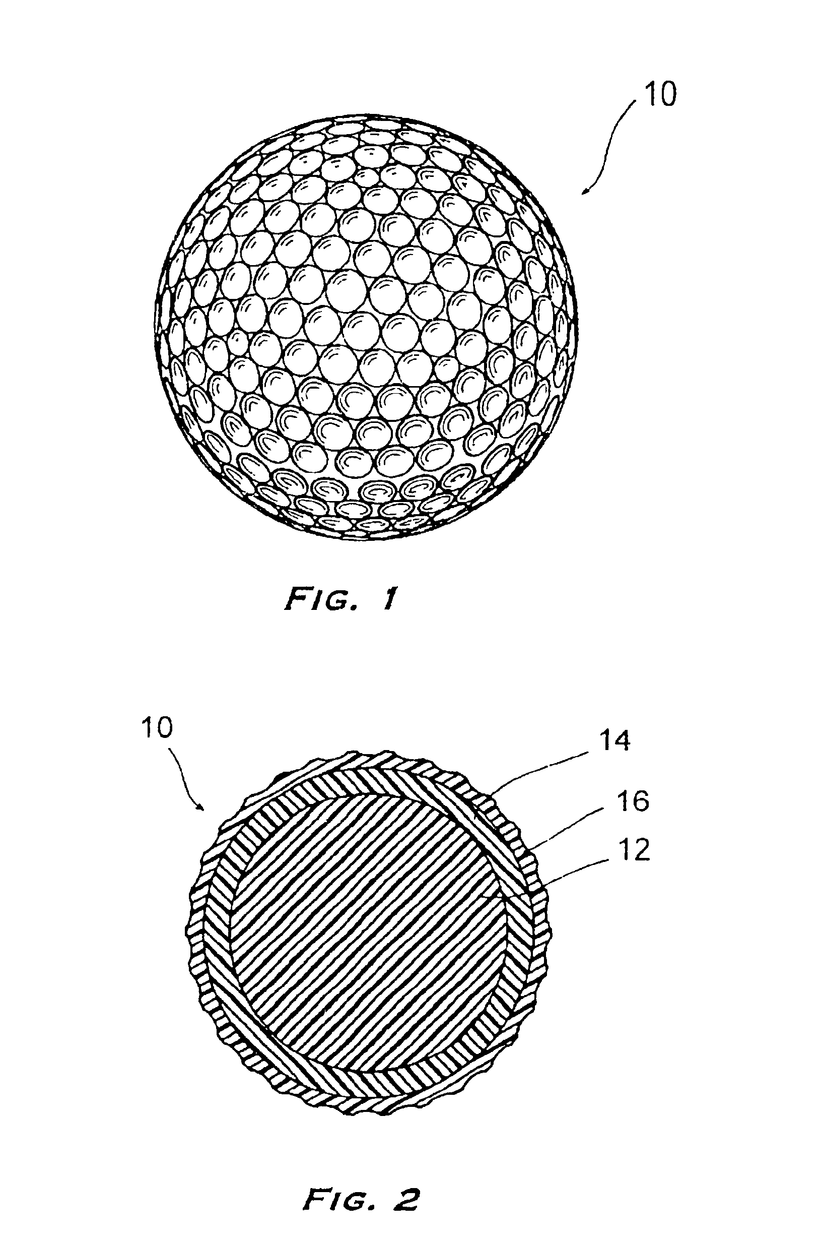 Golf ball with vapor barrier layer and method of making same