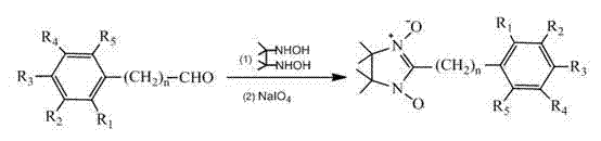 Dual-functional radiation damage protection drug containing phenols and synthesis and application thereof