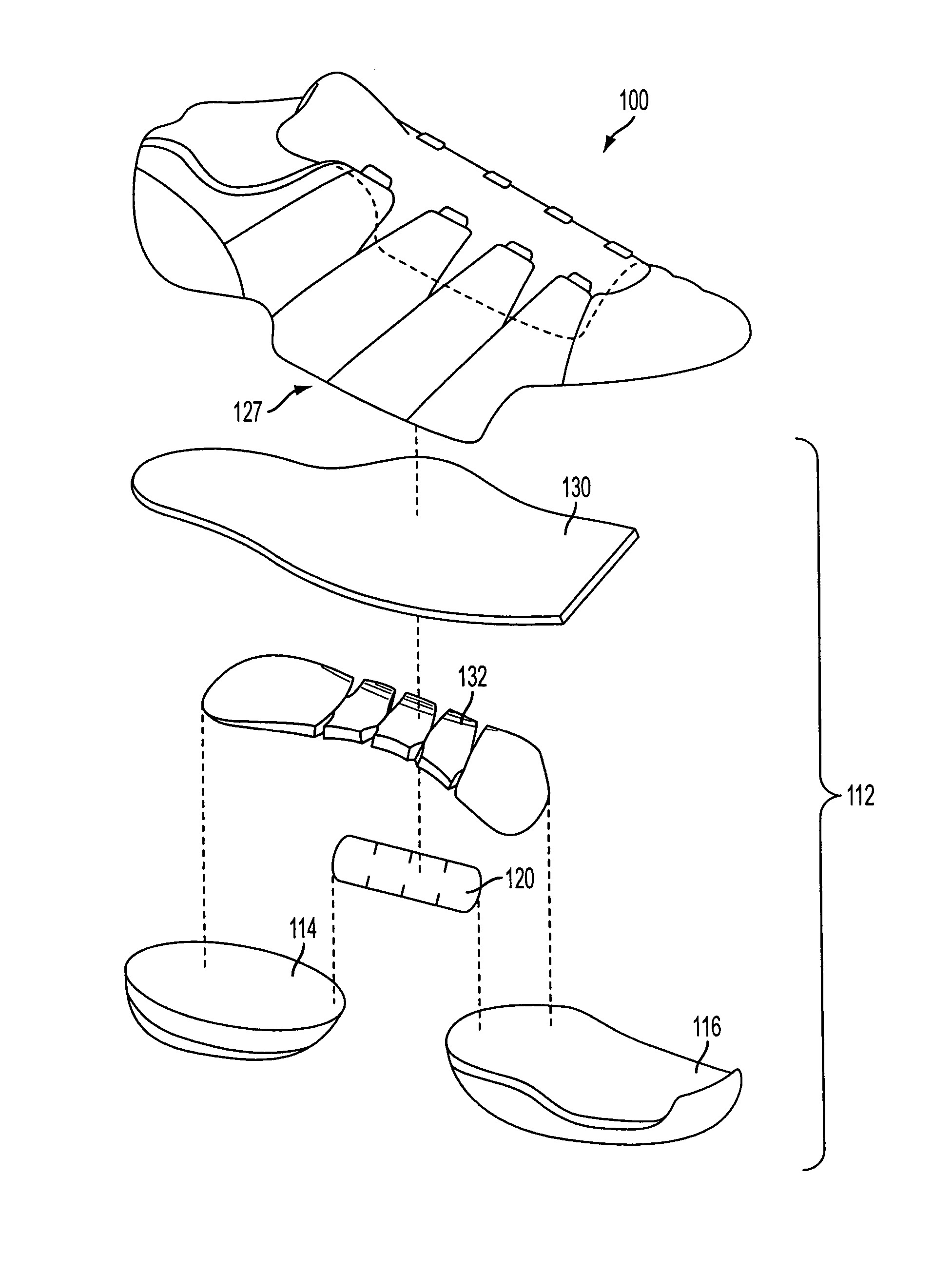 Flexible shank for an article of footwear