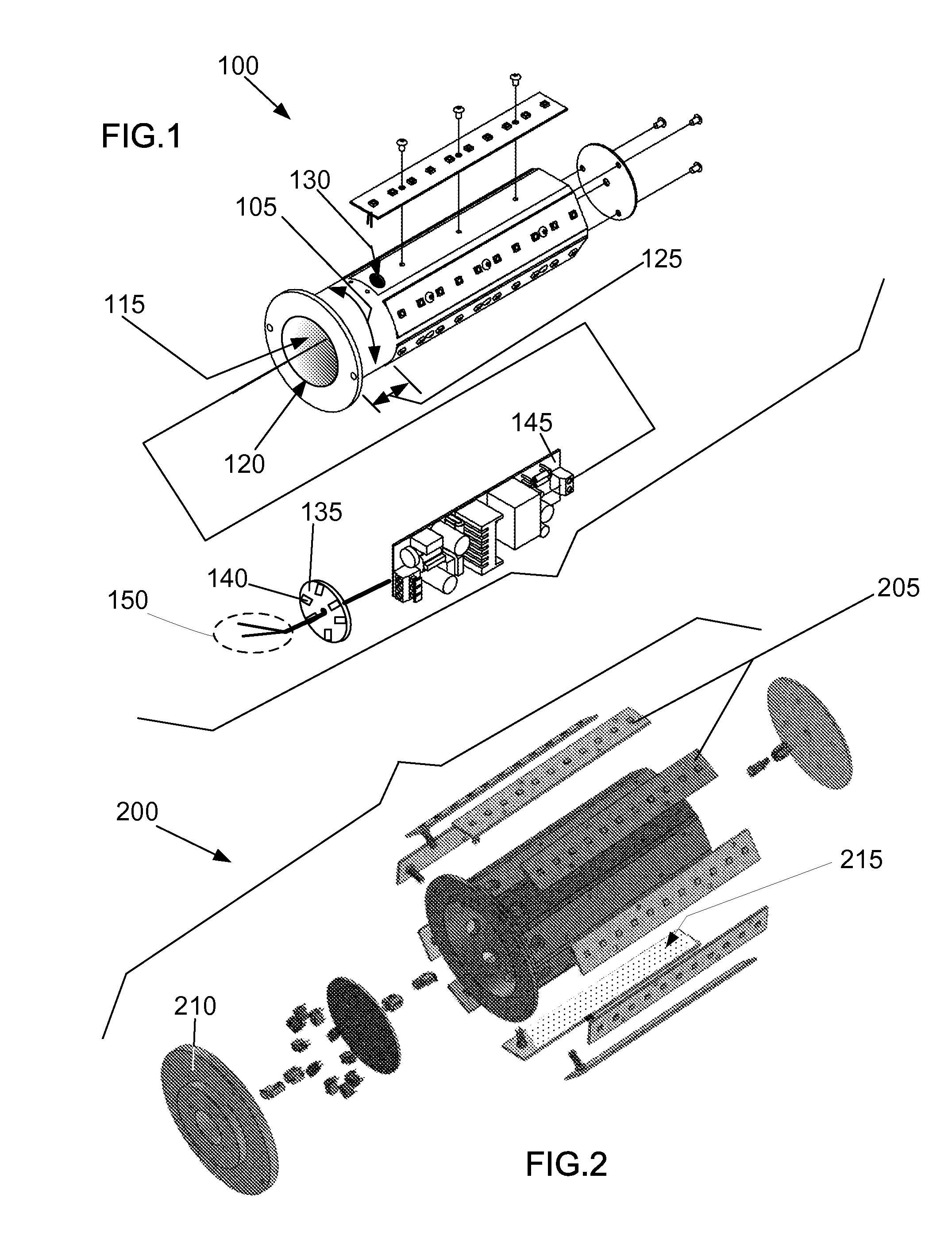 Method of making an LED lamp