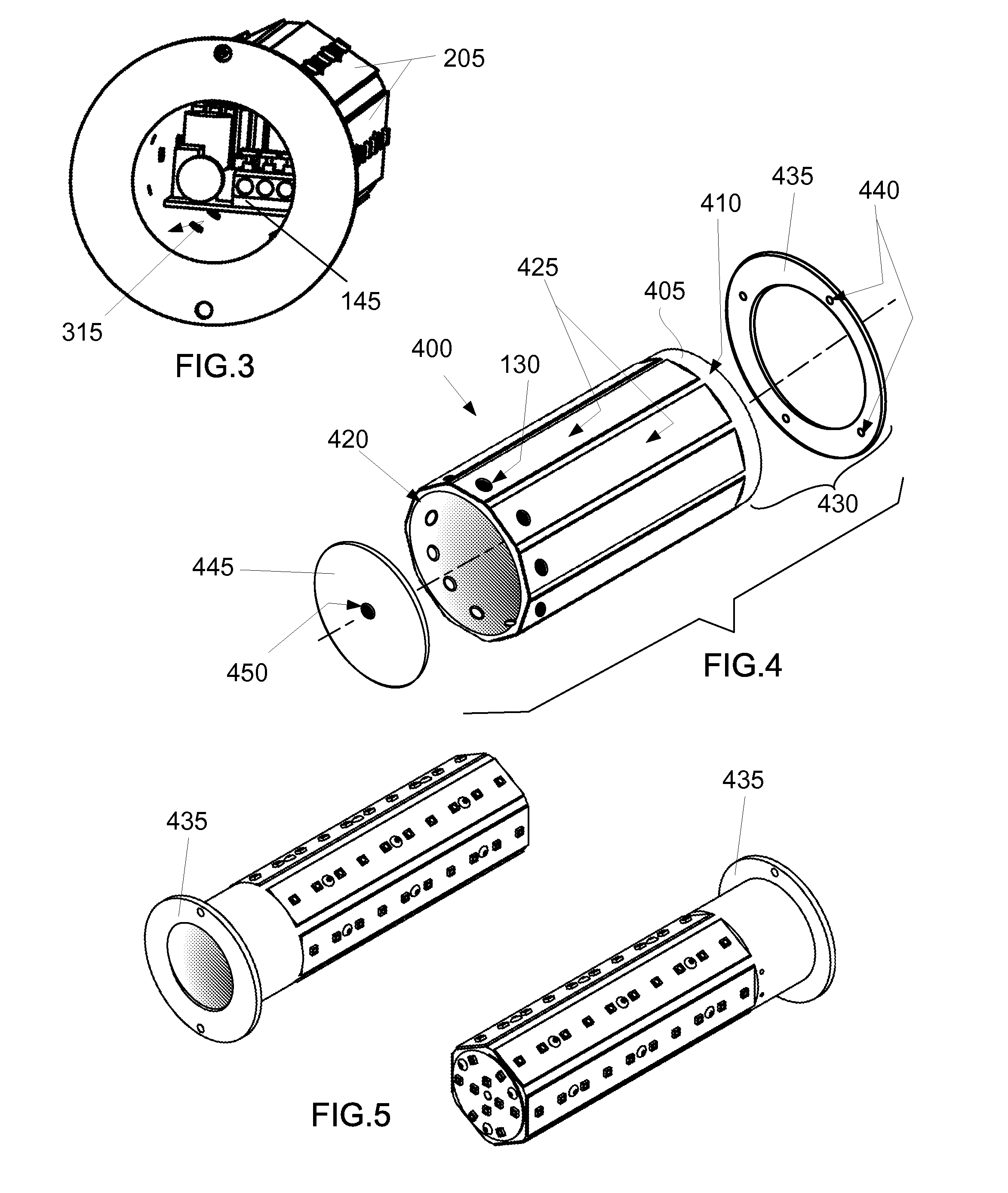 Method of making an LED lamp