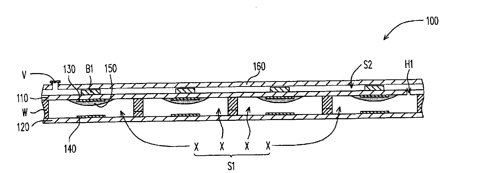 Flexible electronic pressure sensing device and manufacturing method thereof