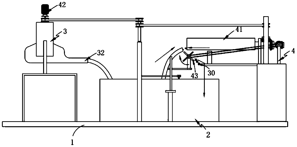 Strong reflective type pavement marking coating preparation device and technology