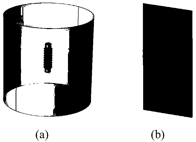 Simulation method for researching influence on potential and electric field distribution of rod insulator by suspended sand