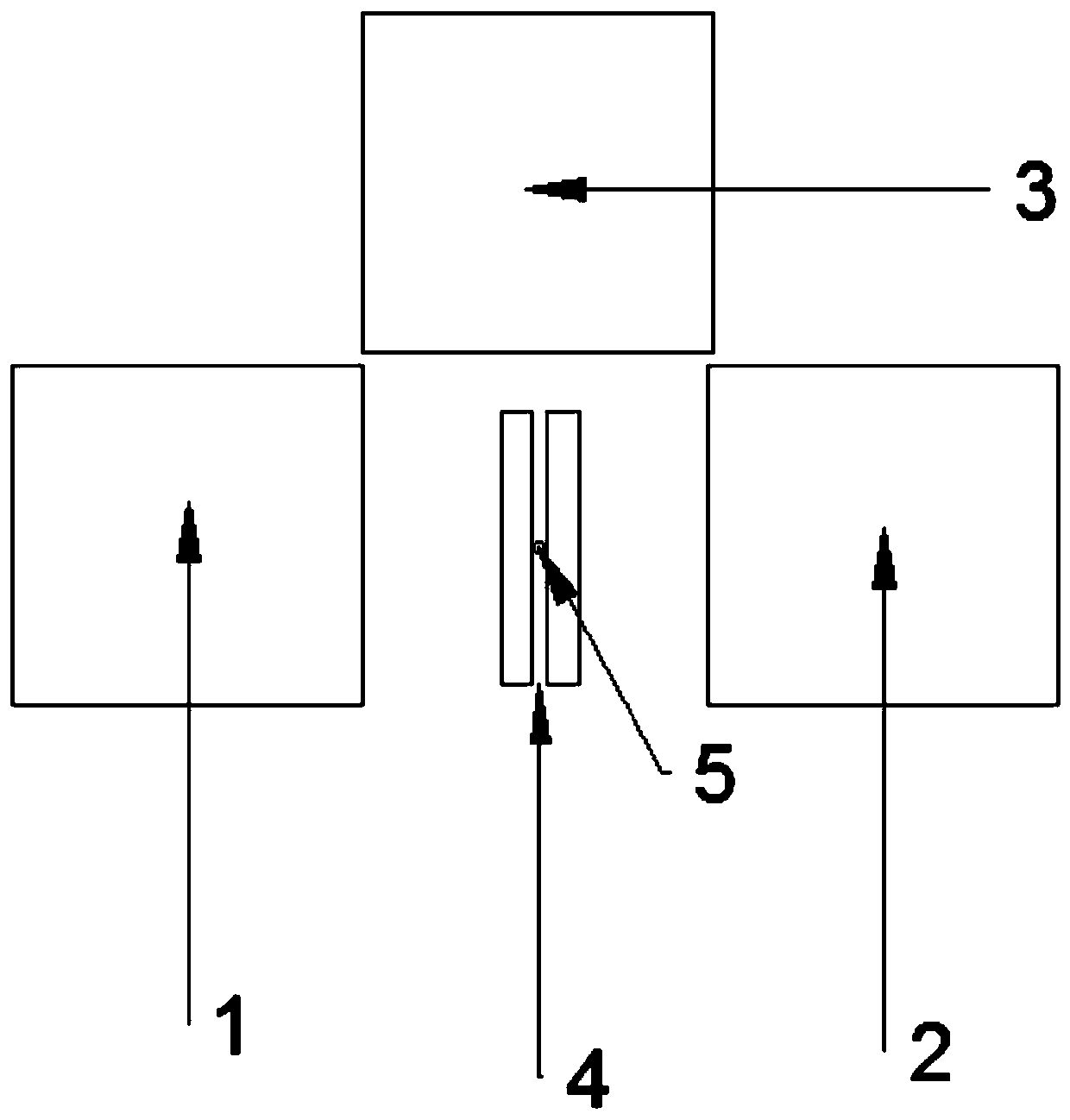 Microchannel positioning structure of silicon photocell and positioning method based on same