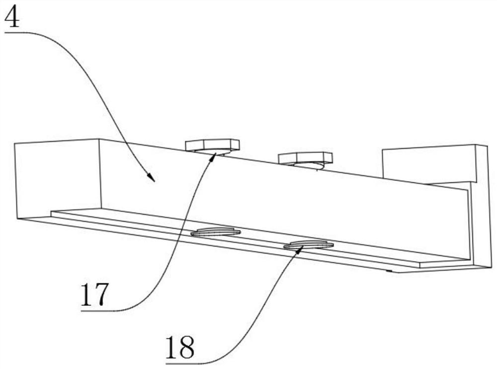 Wet type dust clearing device capable of automatically adding water for stone engraving machine