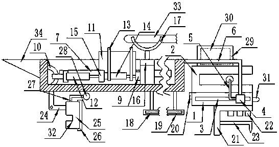 Intelligent wood transferring machine