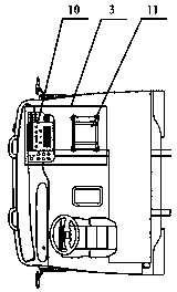 Fire protection device suitable for high-rise and ultrahigh-rise building fire hazard fighting