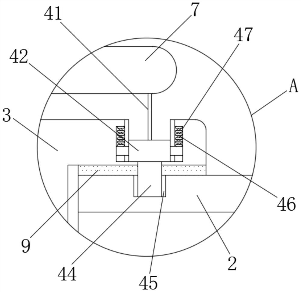 Steel-plastic composite pipe connecting mechanism