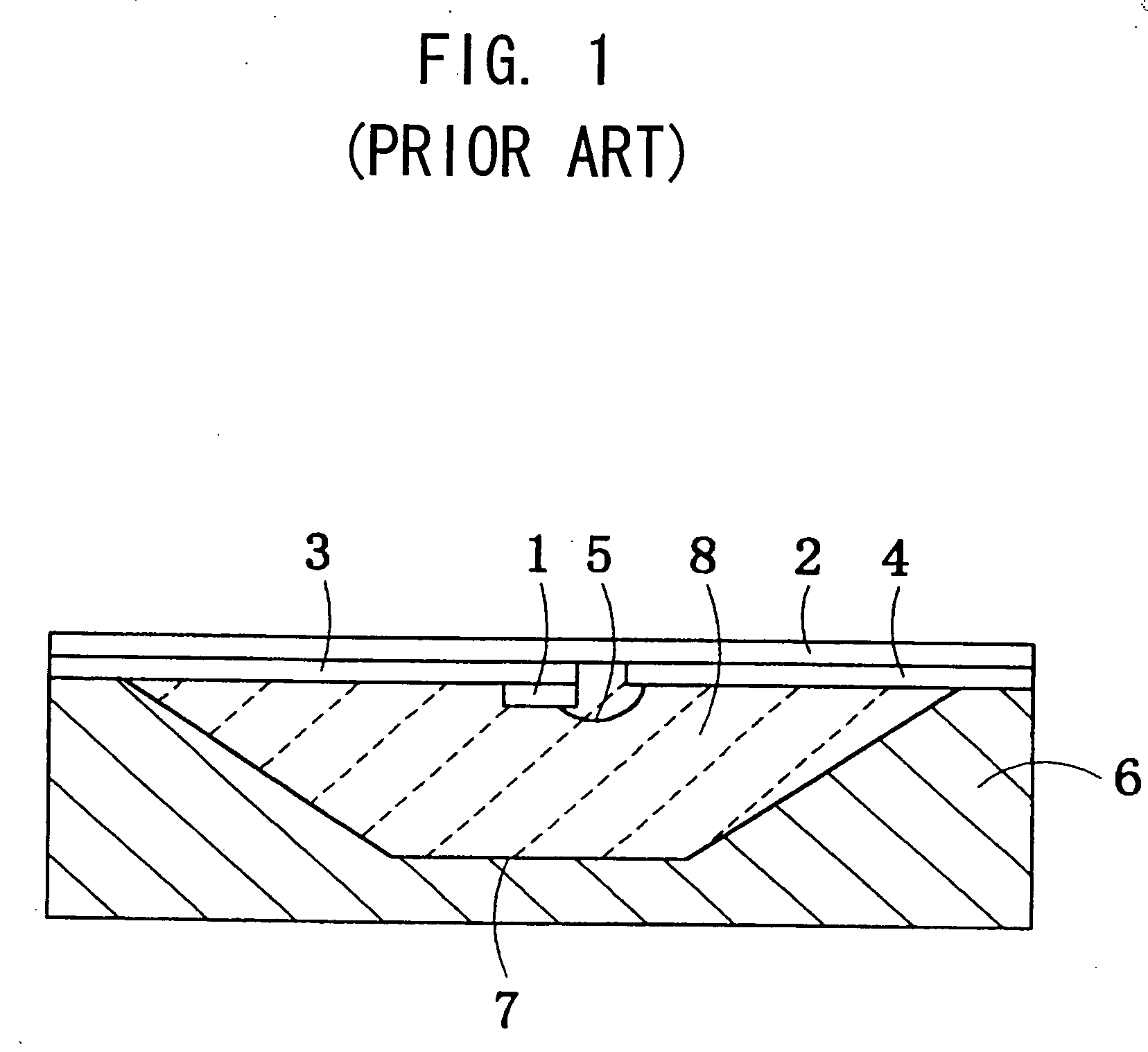 Transparent optical component for light emitting/receiving elements