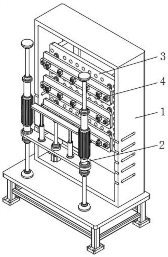 Cable distribution box with high-temperature-resistant structure and convenient for butt joint