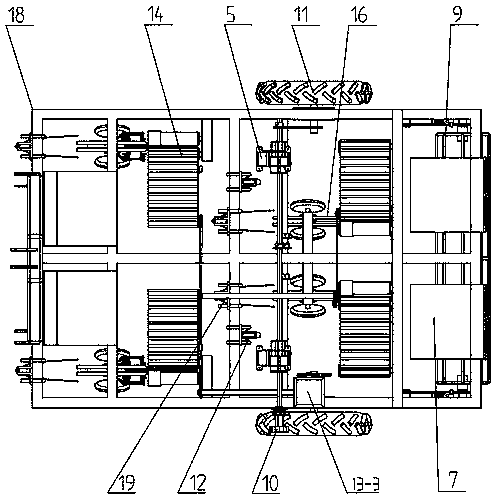 Chinese herbal medicine seedling planting machine