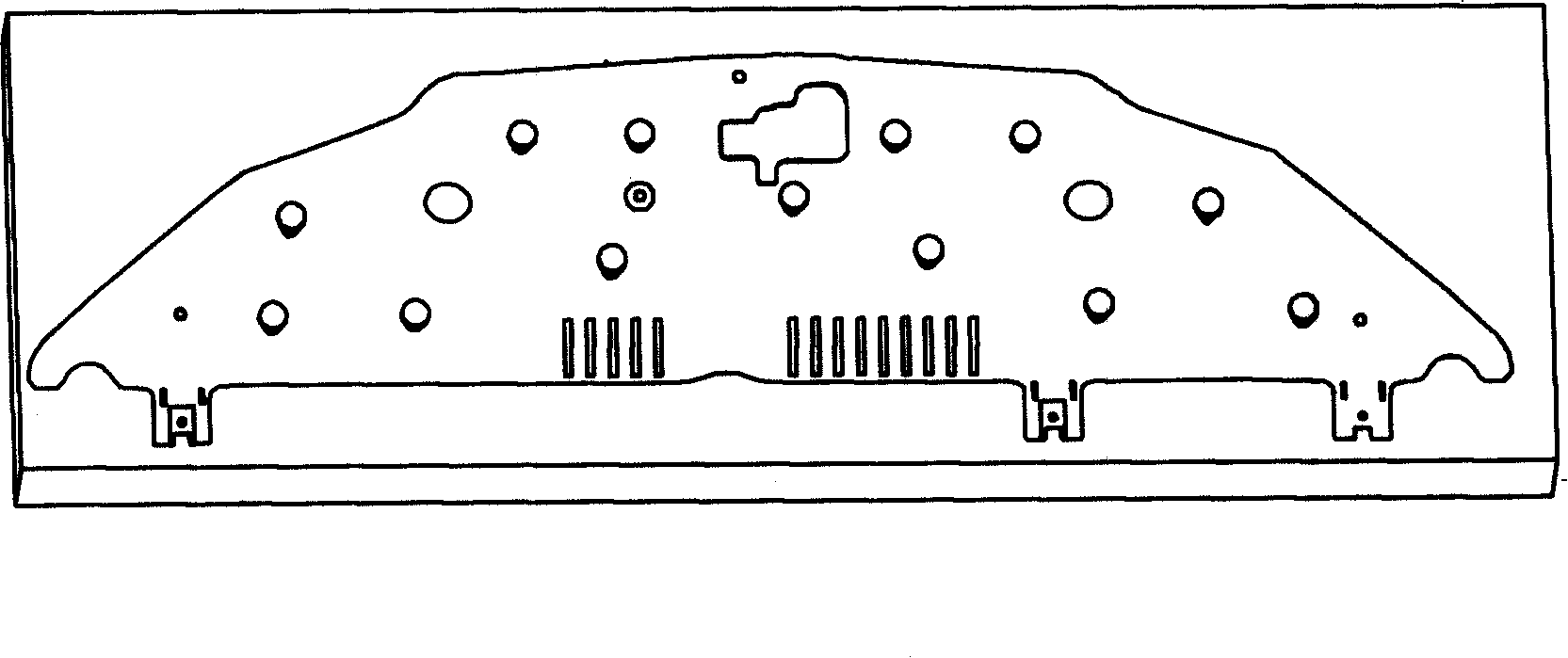 Car first template exemplar shaping method