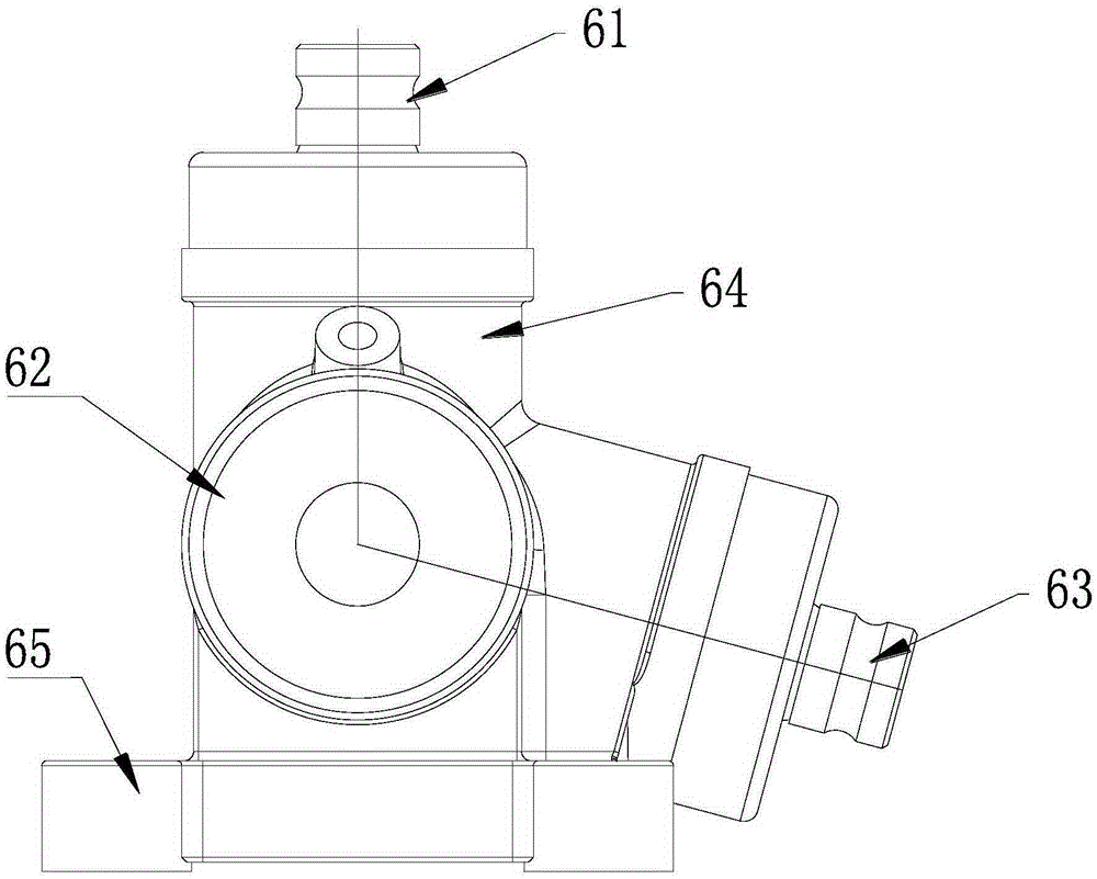 Steering system arrangement structure of coach passenger car