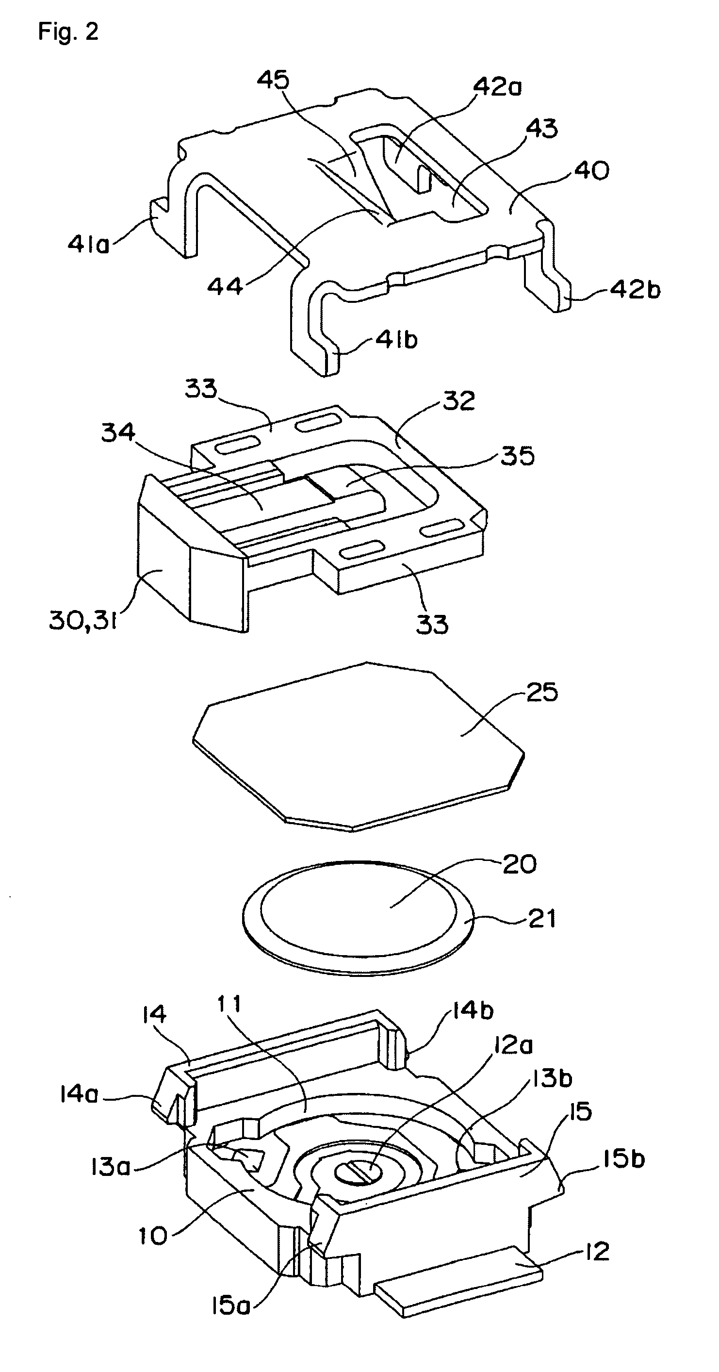 Push button switch