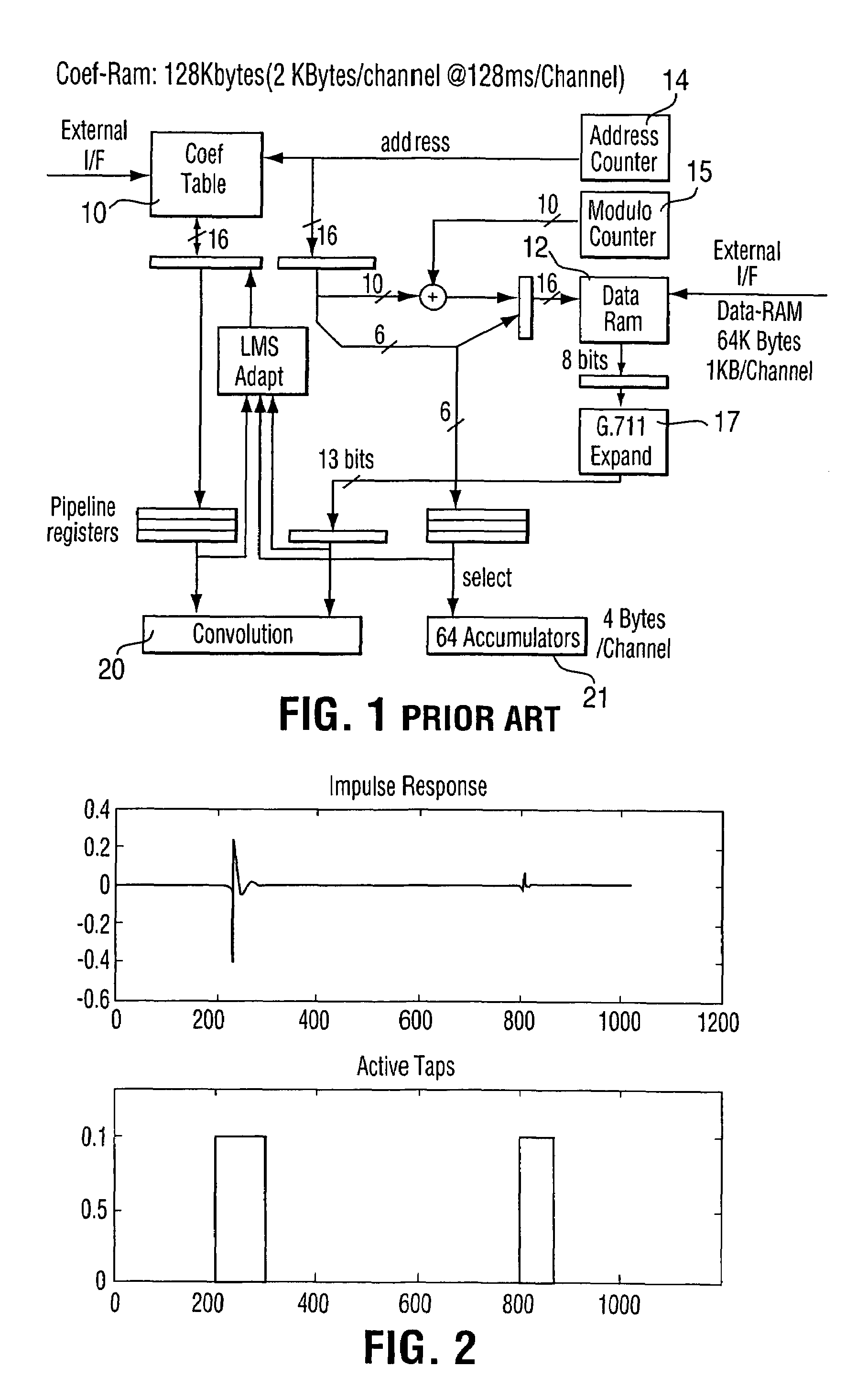 Reduced complexity adaptive filter