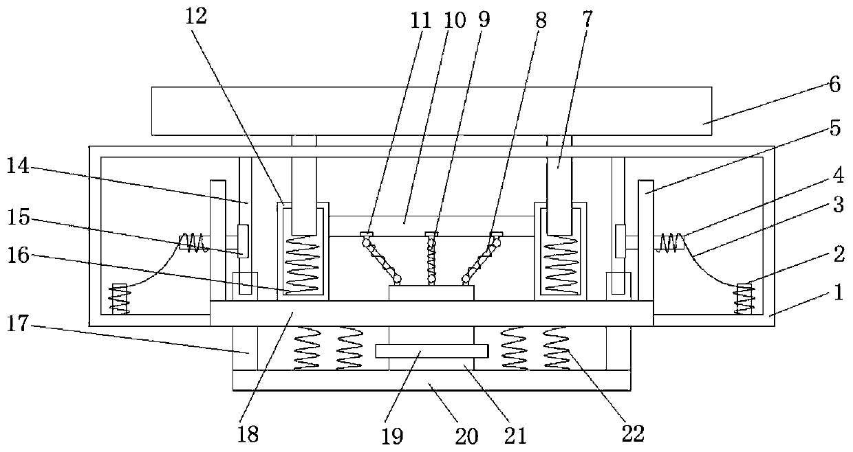 A seismic isolation structure for a building