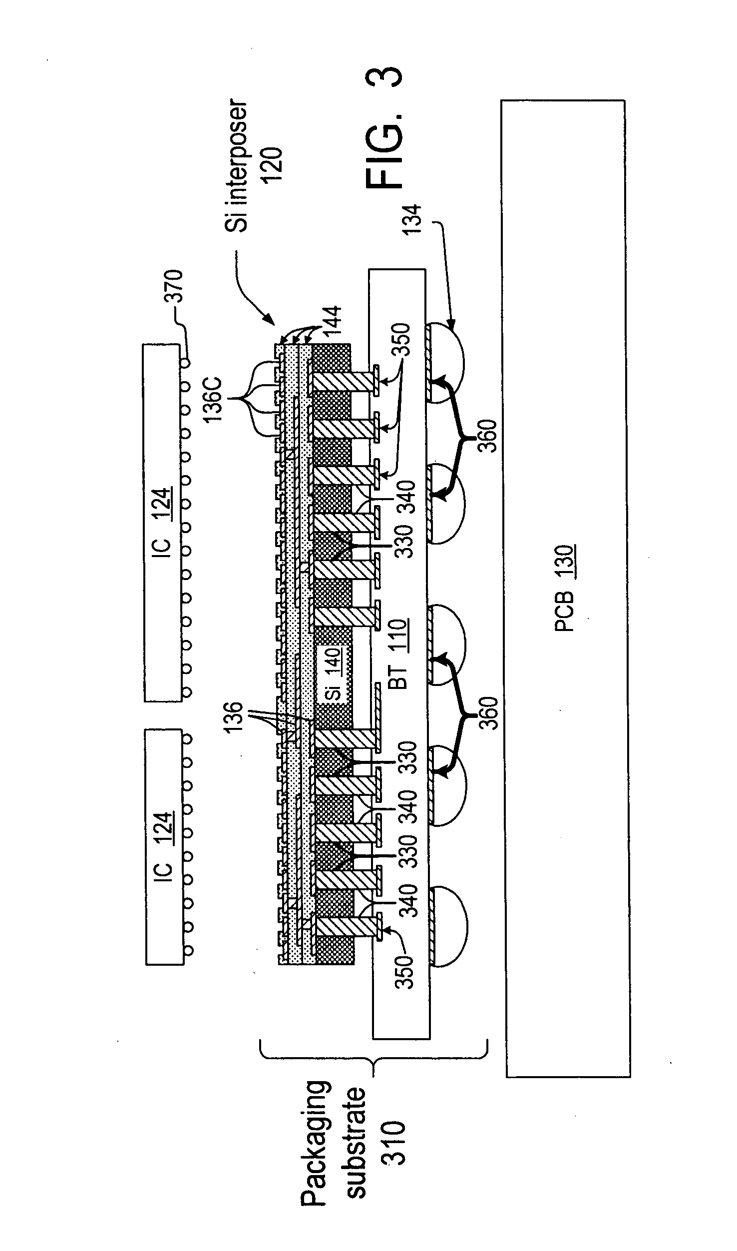 Integrated circuits and packaging substrates with cavities, and attachment methods including insertion of protruding contact pads into cavities