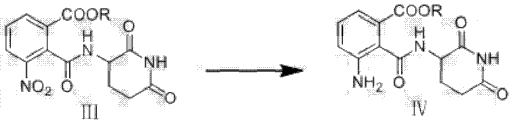 Preparation method of midbody for preparing pomalidomide