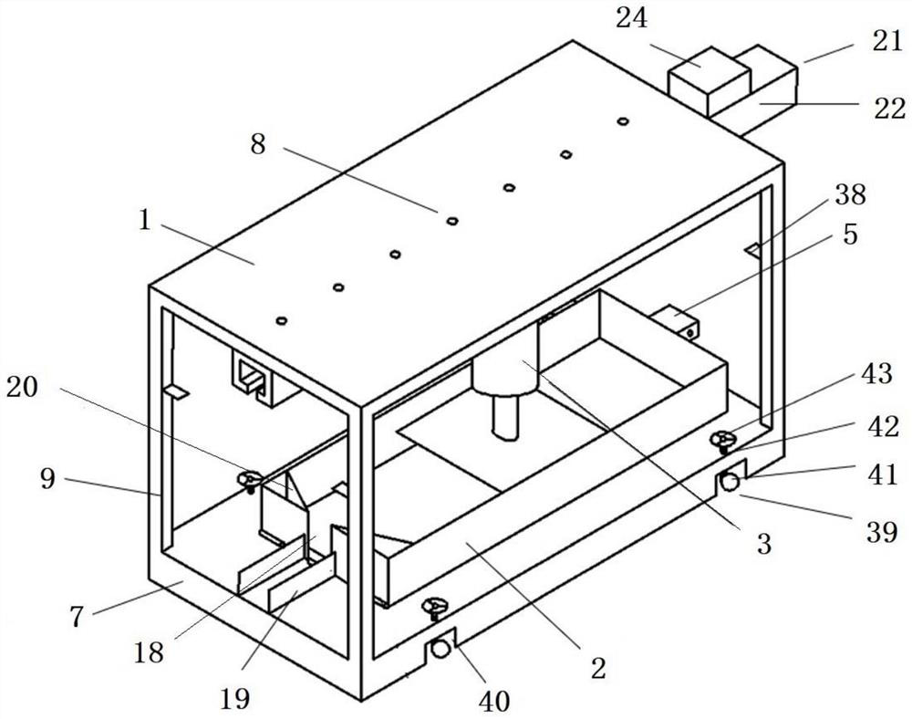 Soil slope surface model, manufacturing method and scouring test device and method