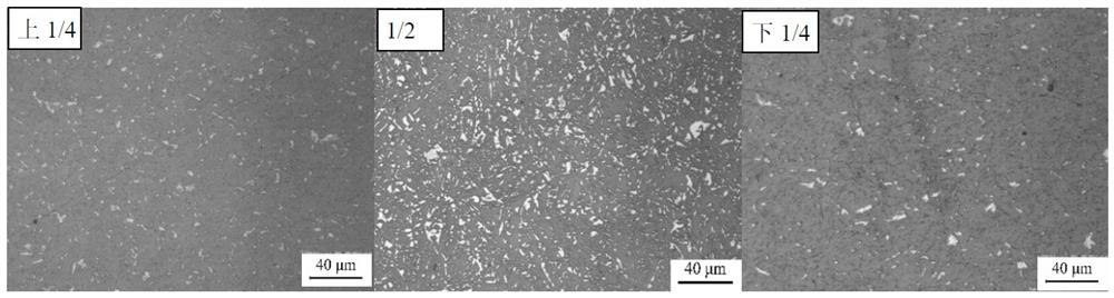 Rolling process for refining M-A components in low-carbon bainite steel