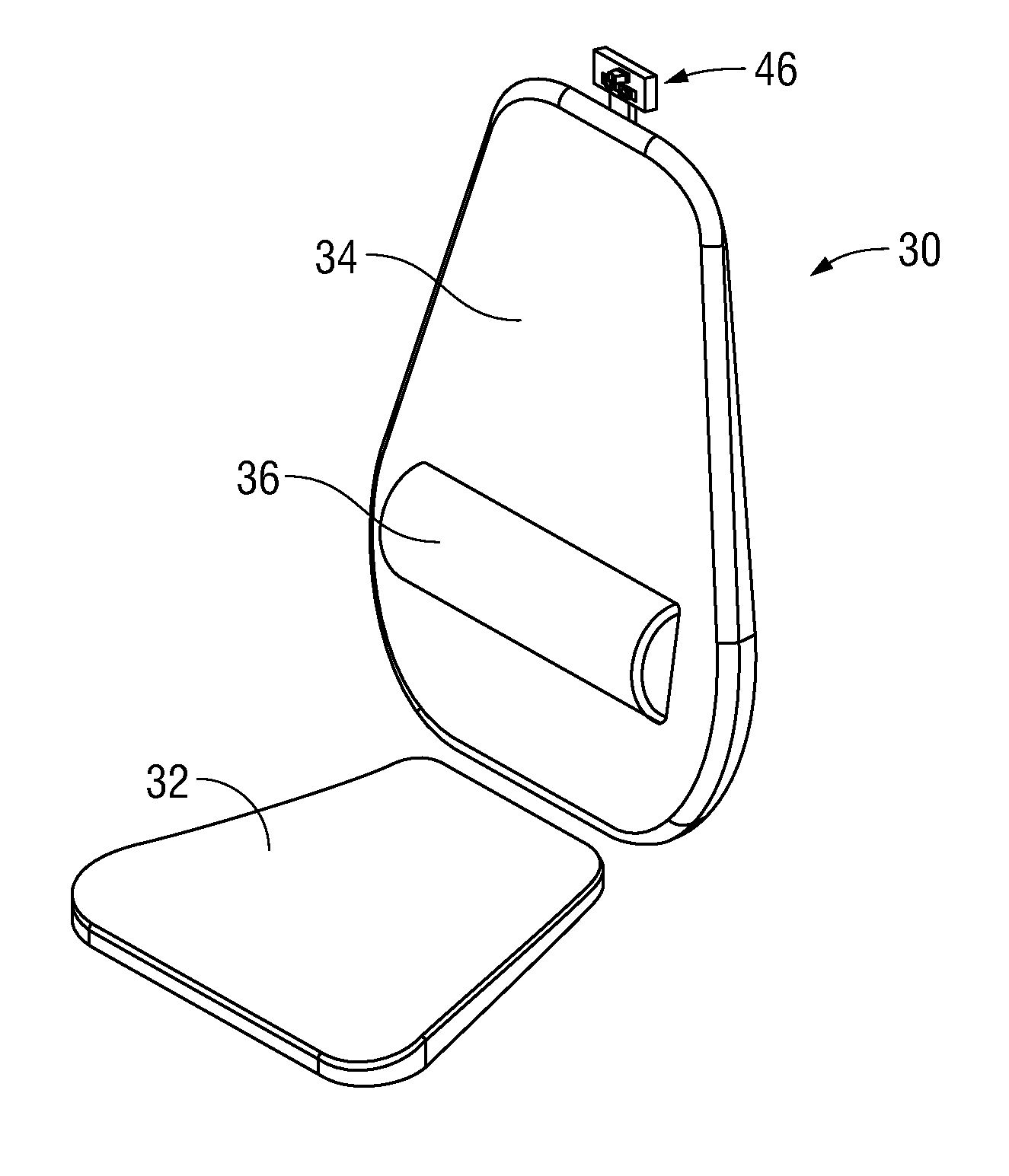 Ergonomic sensor pad with feedback to user and method of use