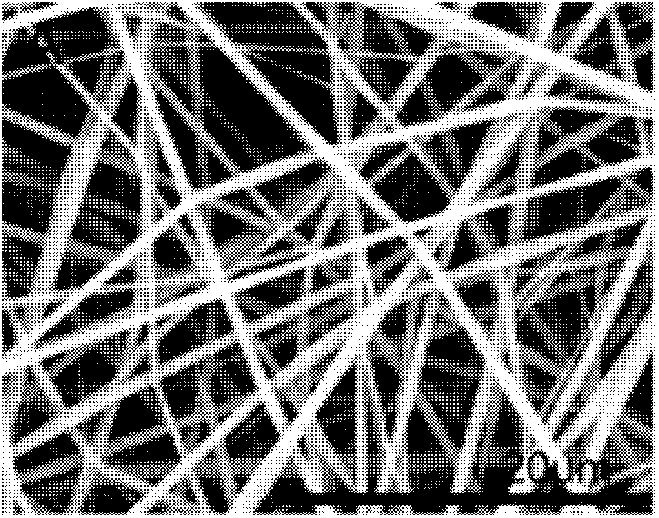 Silk fibroin nano-fiber film loaded with vitamins A and E and preparation method thereof