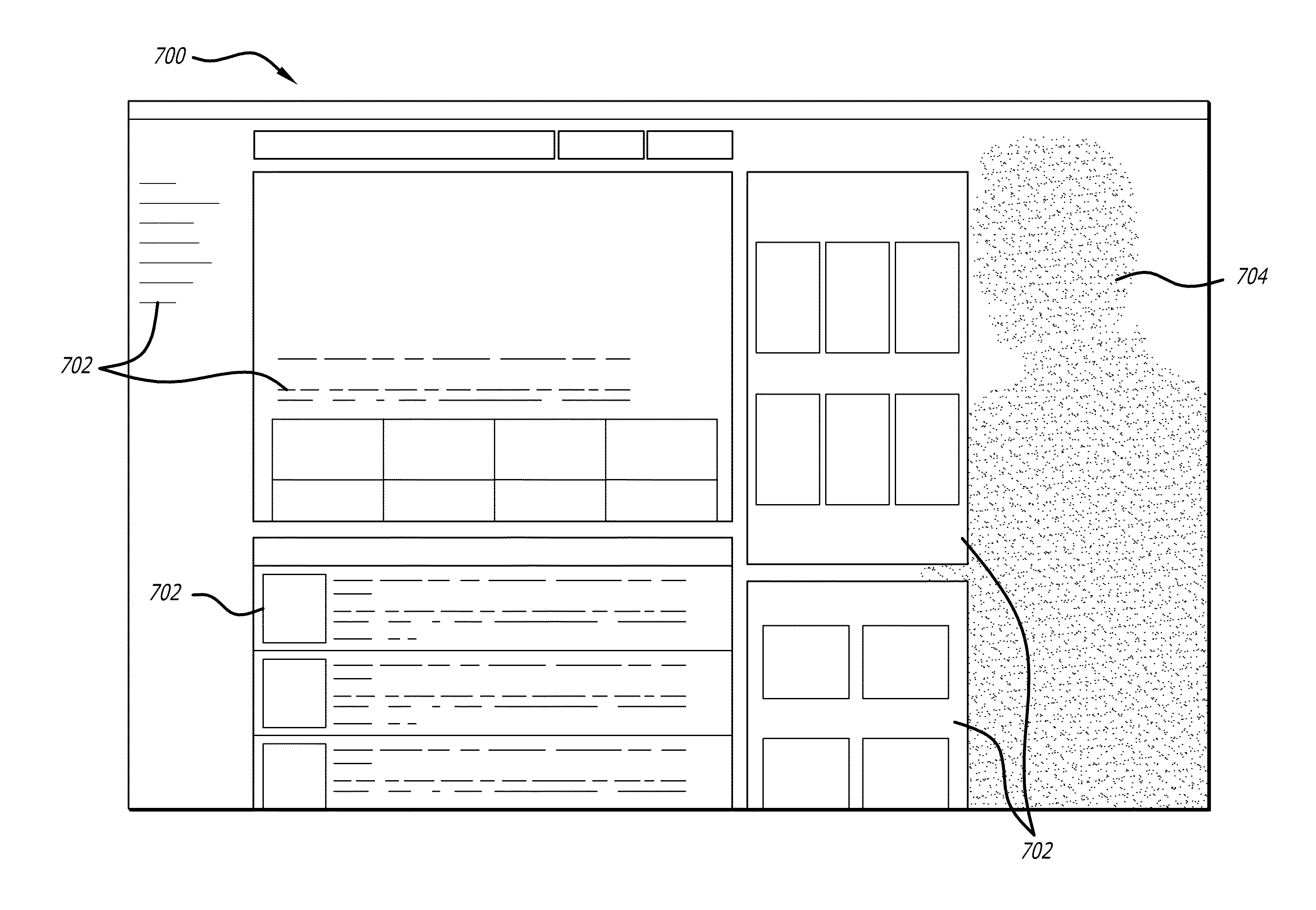 System and method for web page background image delivery