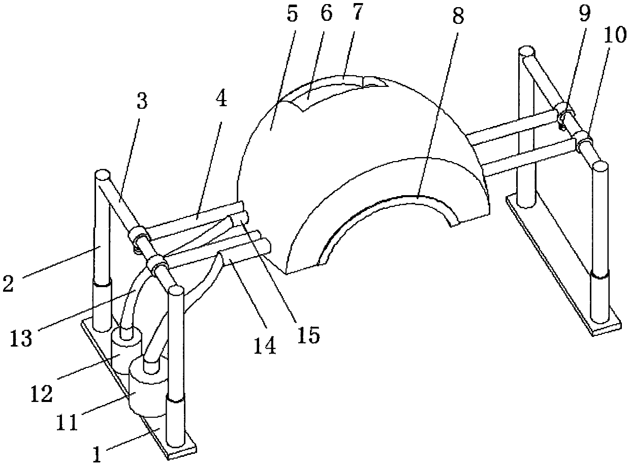 A masking device for oral and maxillofacial surgery