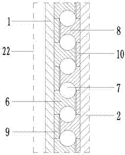 A driving shaft assembly of a screw drilling tool with a vibration damping function