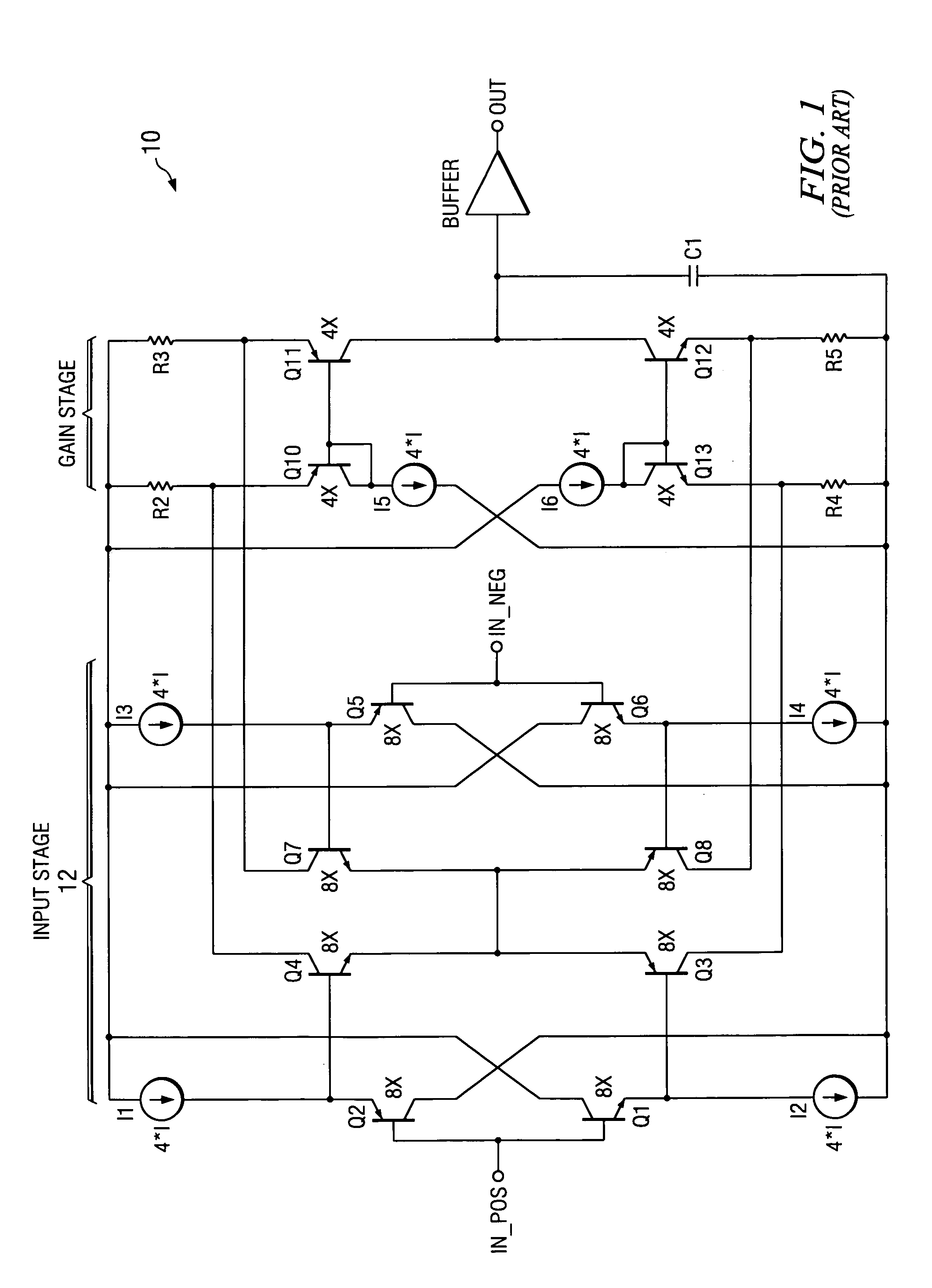 Ultra fast, low noise voltage feedback operational amplifier with dynamic biasing