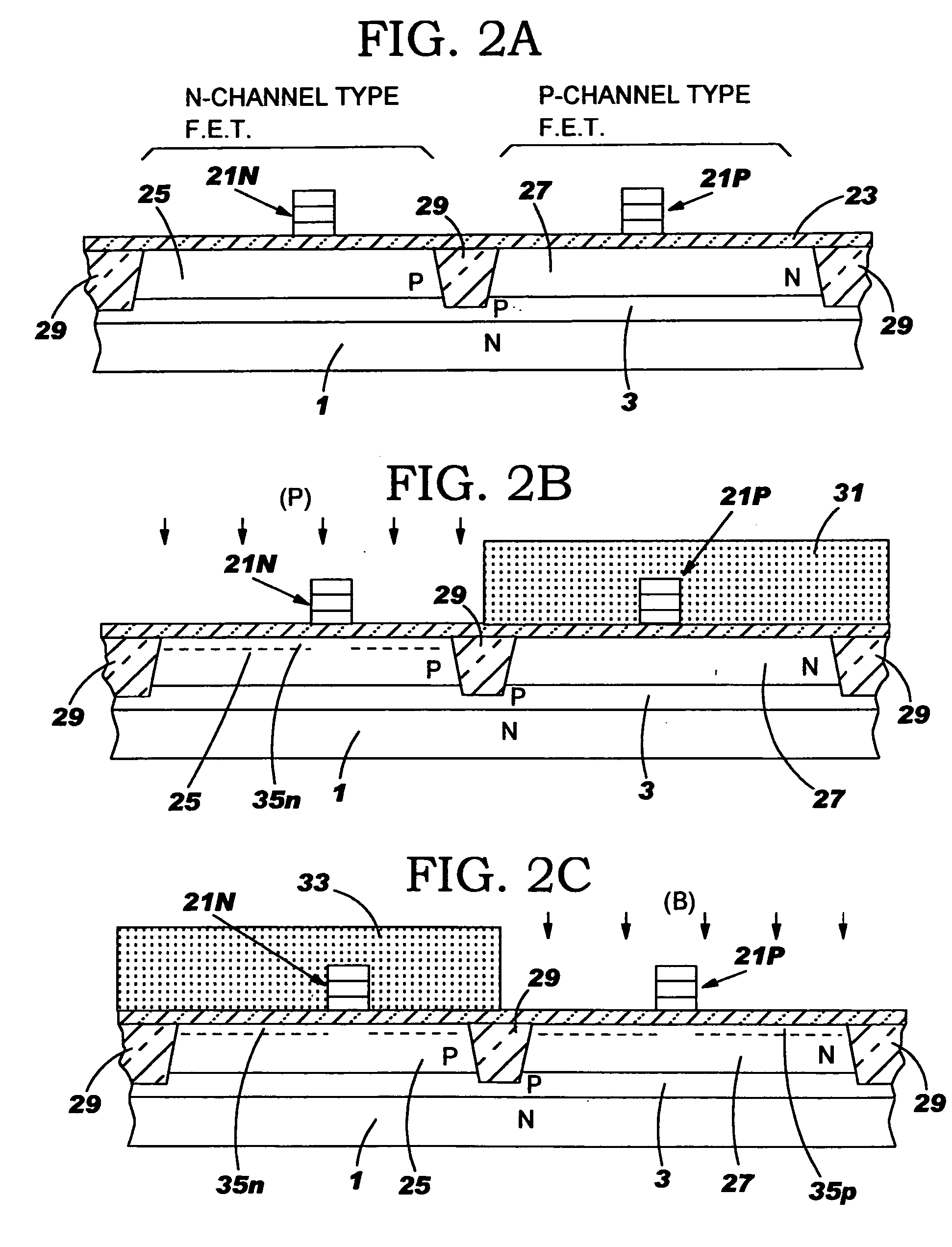 Split poly-SiGe/poly-Si alloy gate stack