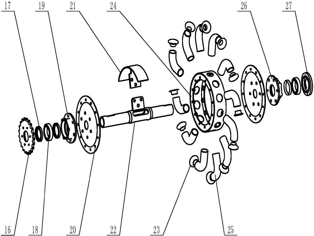 Pneumatic type and cup-scoop type precision seed-metering device suitable for potatoes